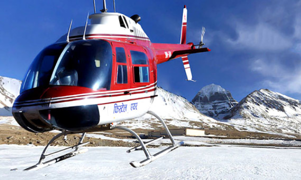 Kailash Darshan By heli From Nepal